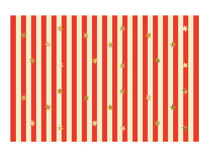 Pappersduk, Ränder, 180x120cm