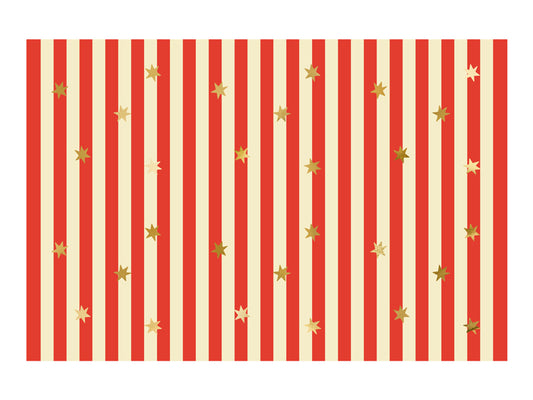 Pappersduk, Ränder, 180x120cm
