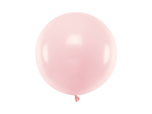 Ballong, Pastell Ljusrosa, 60cm