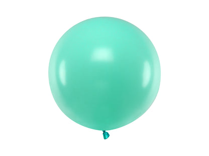 Ballong, Pastell Turkos, 60cm