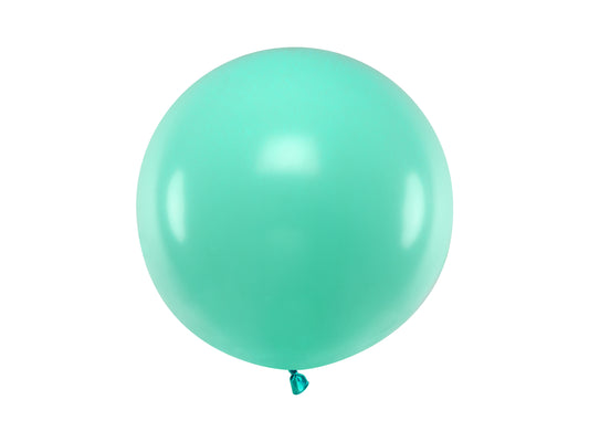 Ballong, Pastell Turkos, 60cm