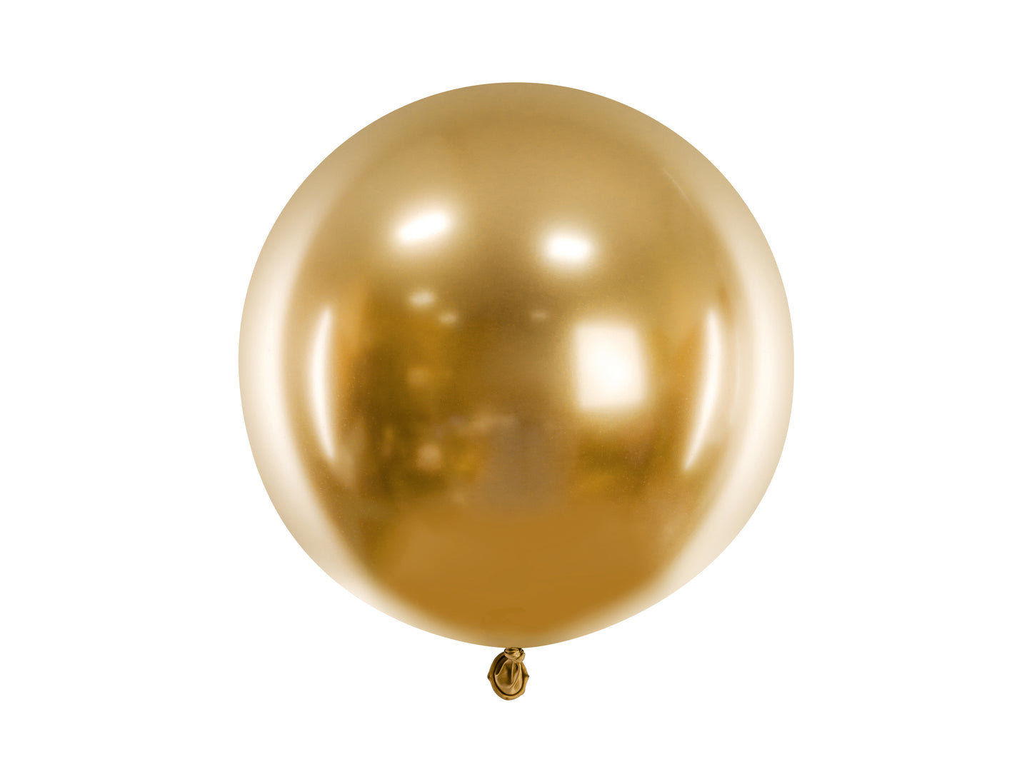 Ballong, Guld Chrome, 60cm