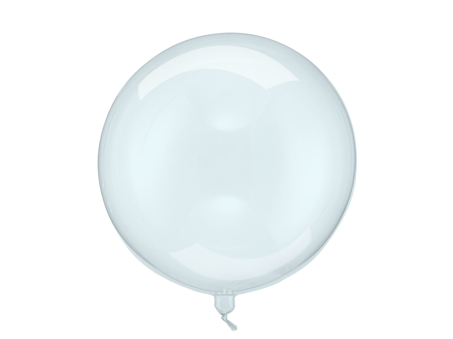 Ballong, Transparent Blå, 40cm