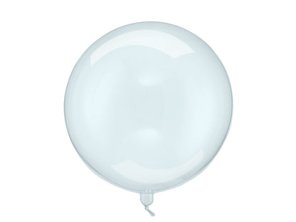 Ballong, Transparent Blå, 40cm