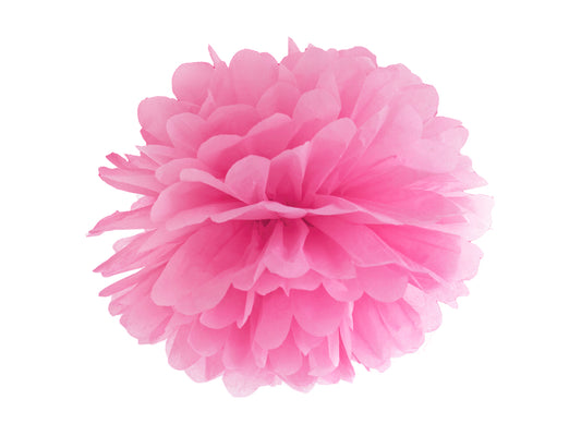 Pompom, Rosa, 25cm