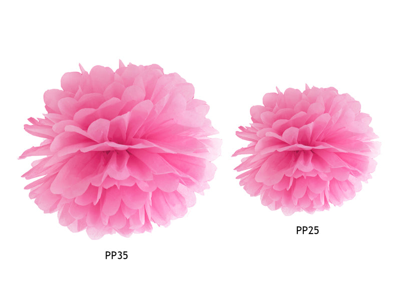 Pompom, Rosa, 25cm