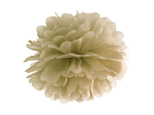Pompom, Guld, 25cm