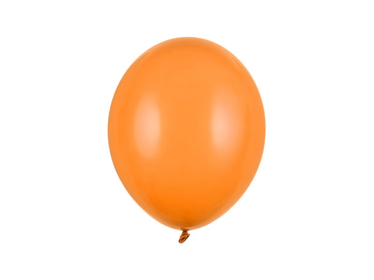 Ballonger, Pastell Mandarin, 10-pack