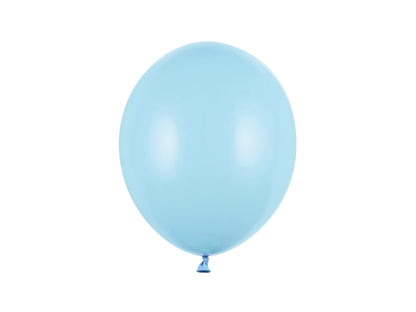 Ballonger, Pastell Ljusblå, 10-pack