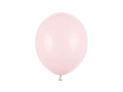 Ballonger, Pastell Ljusrosa, 10-pack