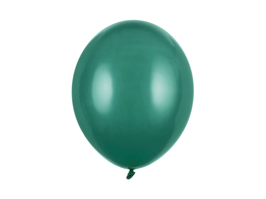 Ballonger, Mörkgrön, 10-pack