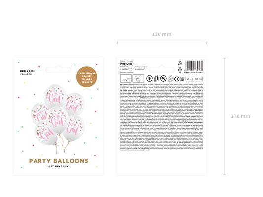 Ballonger, It´s a girl, 6-pack
