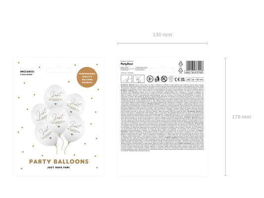 Ballonger, Just Married, 6-pack