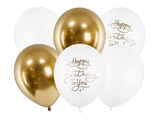 Ballonger, Happy Birthday, 6-pack