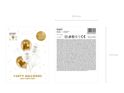 Ballonger, Happy Birthday, 6-pack