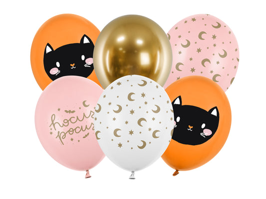 Ballonger, Halloween Hocus Pocus, 6-pack