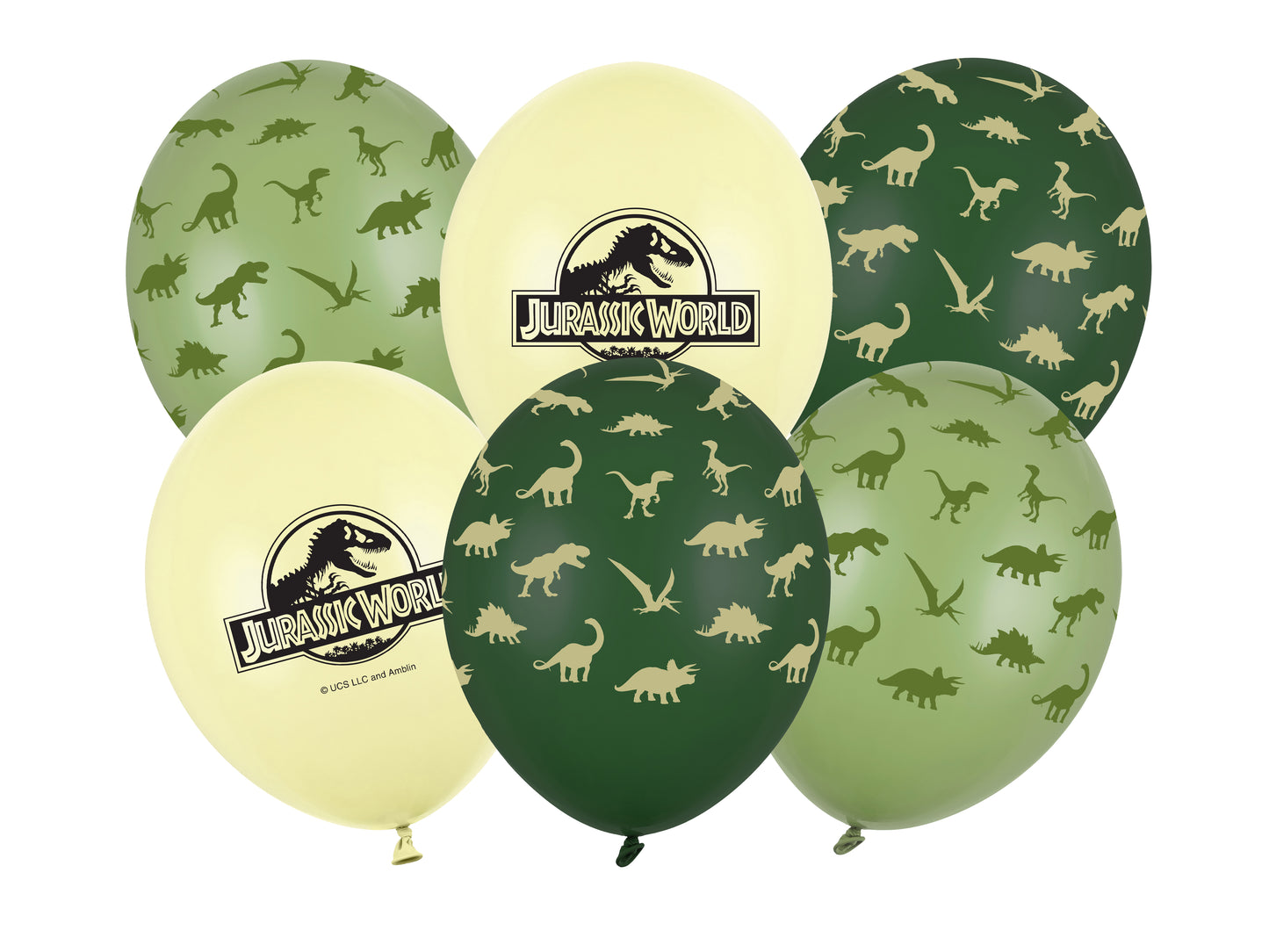 Ballonger, Jurassic World, 6-pack