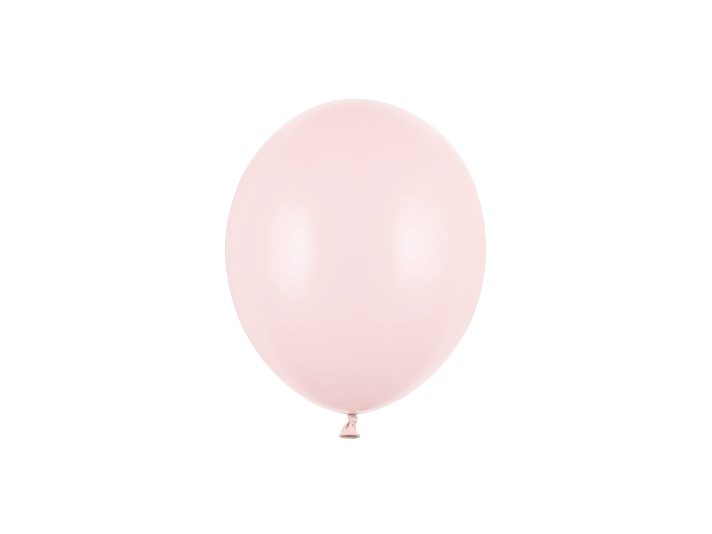 Ballonger, Pastell Ljusrosa, 12cm, 100-pack