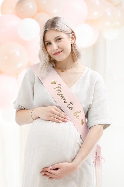 Sash, Mom to be, Rosa