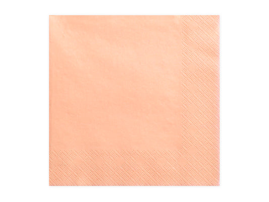 Servetter, Rosa, 20-pack