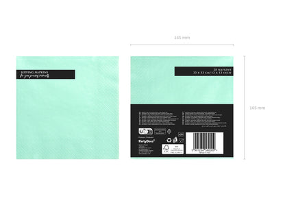 Servetter, Mint, 20-pack