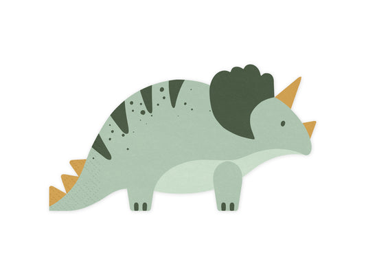 Servetter, Dinosaurier, 12-pack