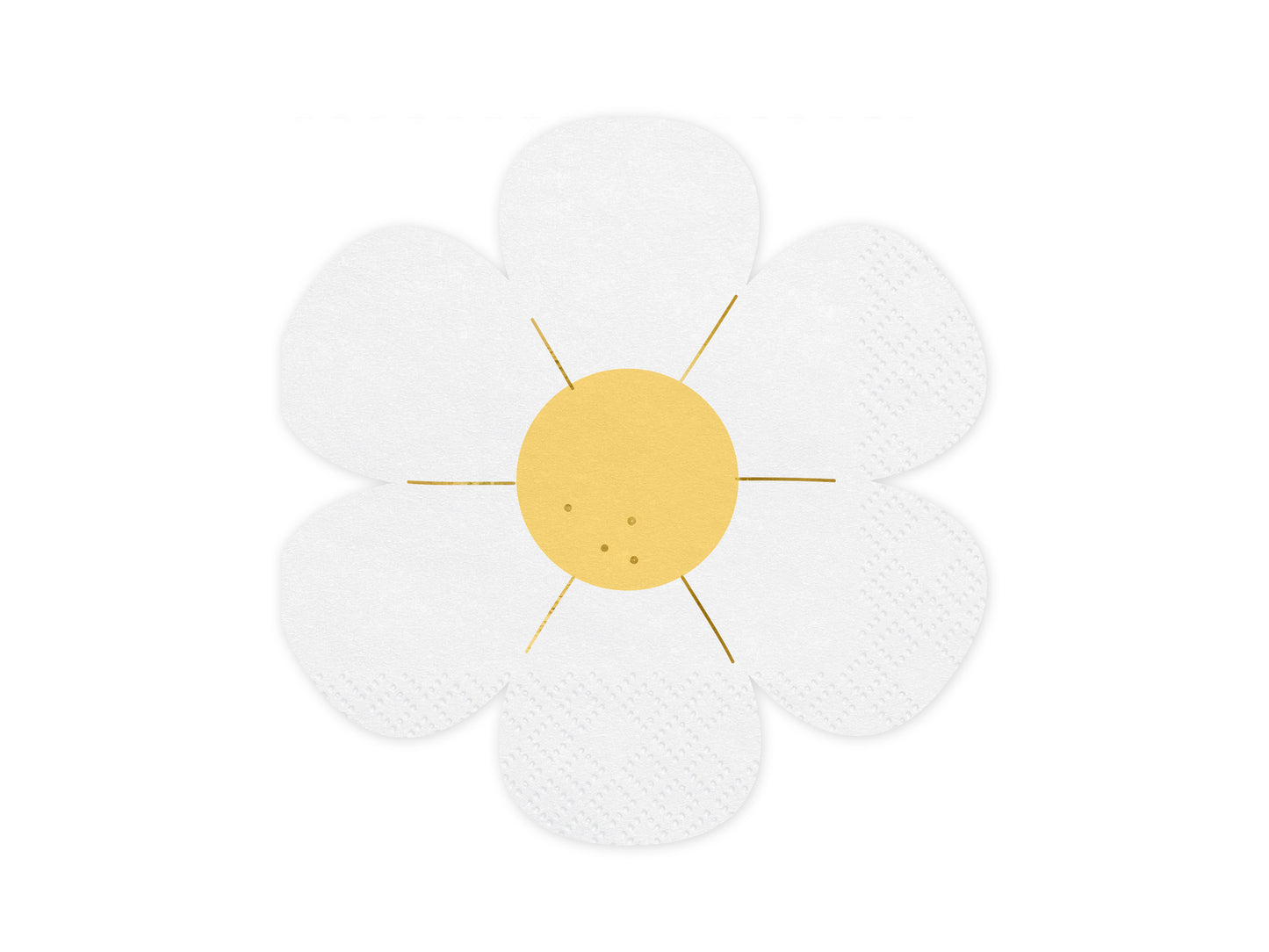 Servetter, Daisy, 12-pack
