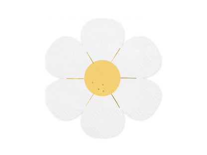 Servetter, Daisy, 12-pack