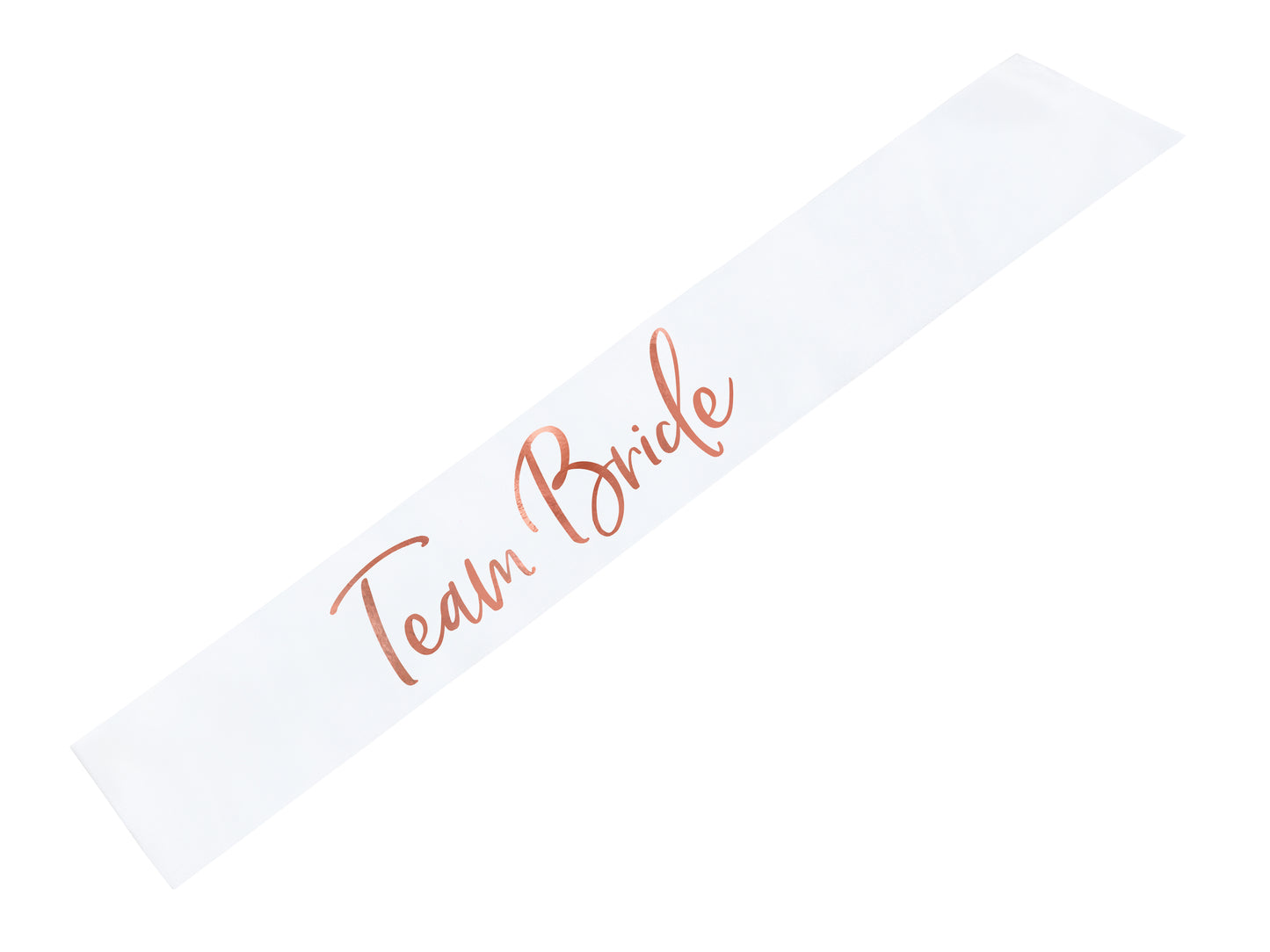 Sash, Team bride, Roséguld