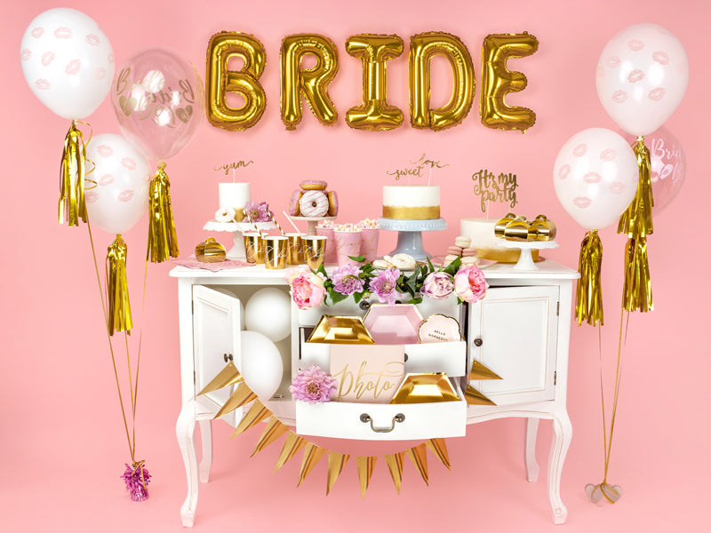 Girlang, Tassel, Guld, 1,5m