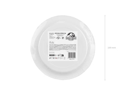 Papperstallrik, Jurassic World, 6-pack
