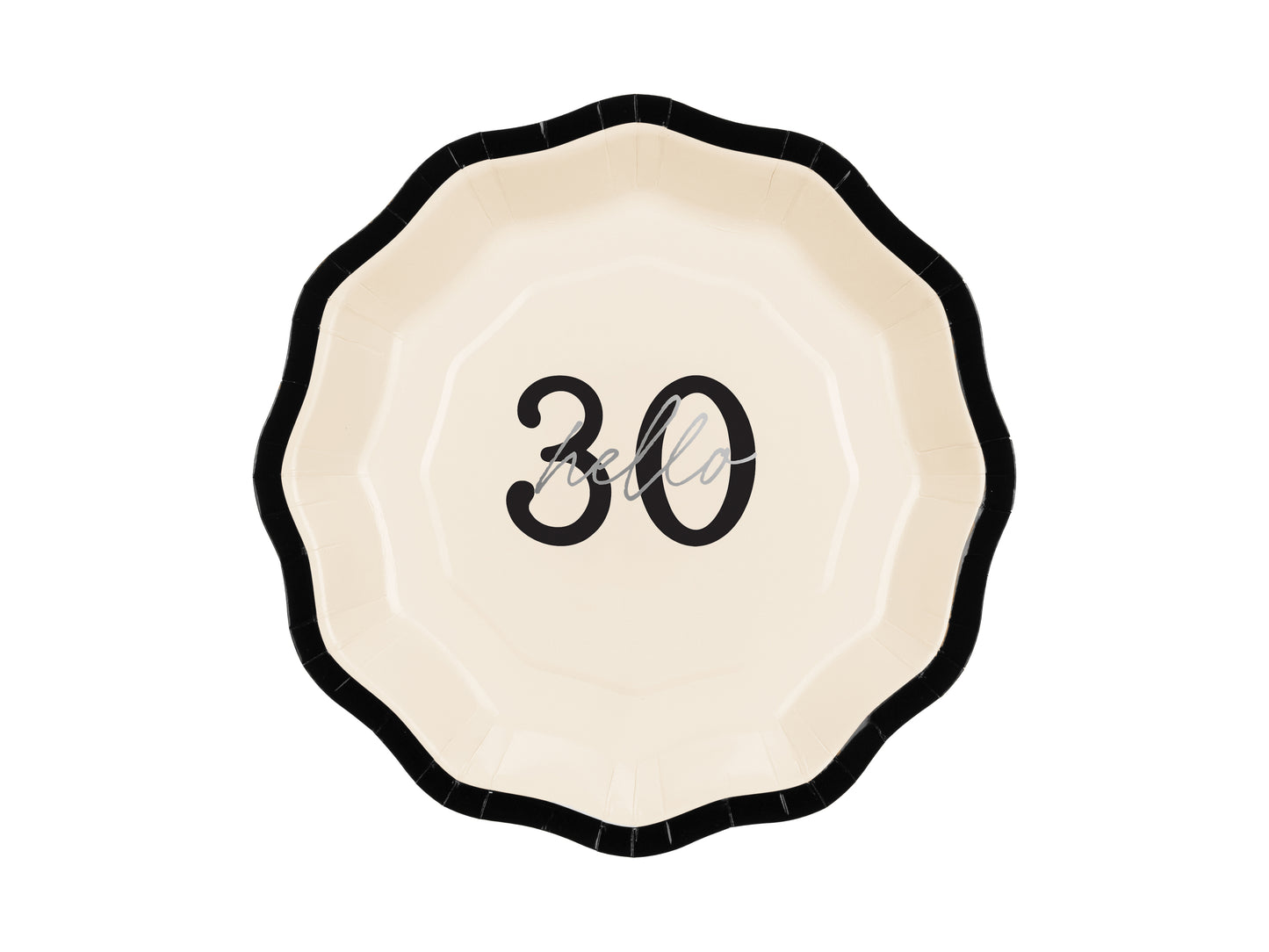 Papperstallrik, 30, 6-pack