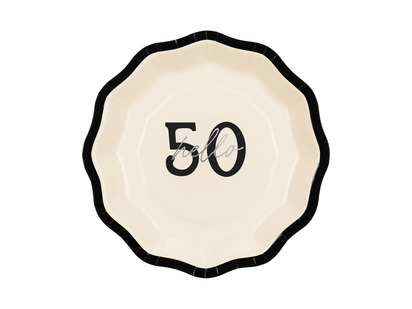 Papperstallrik, 50, 6-pack