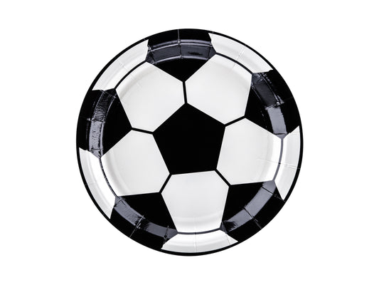Papperstallrik, Fotboll, 6-pack