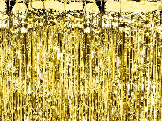 Draperi, Guld, 100x200cm